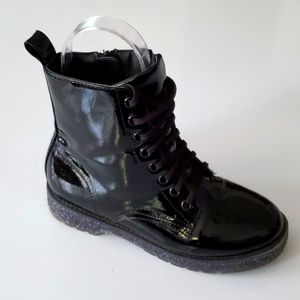 Mia Girl's Black Over The Ankle Boot Size 2